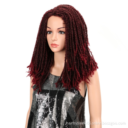 MAGIC Curl 22 Inch Synthetic wigs Dreadlocks Braid Hair For Black Women Long Twist Jumbo Dread  Crochet Wigs Faux Locs Hair